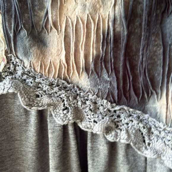 Belted Tunic Sweater Mini Dress Size Medium Free Shipping - Picture 6 of 9